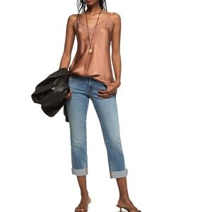 Lucky Brand Women's Denim sweet mid rise crop Jeans